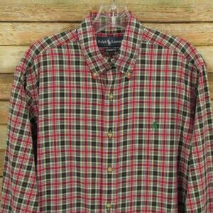 Ralph Lauren Men's Plaid Classic Fit Shirt M
